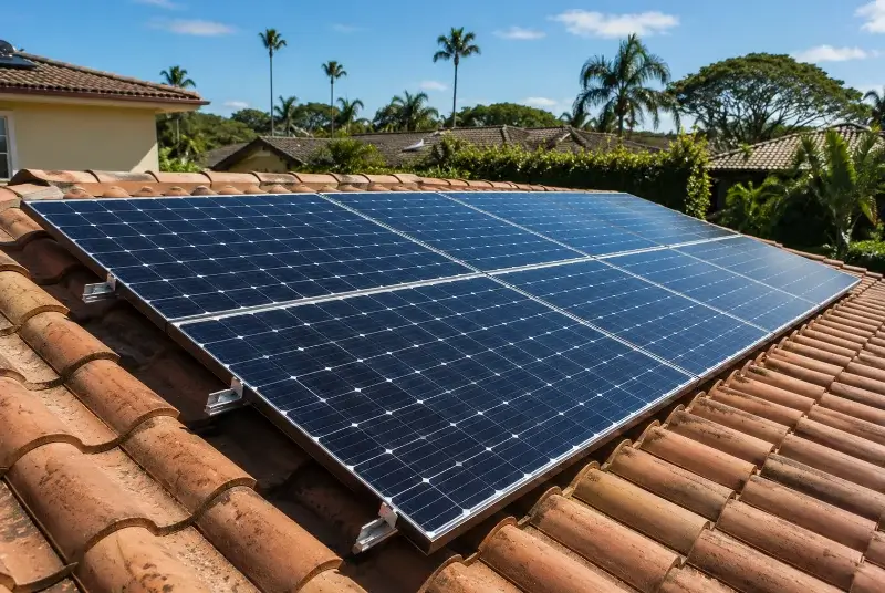 Installation de panneaux solaires à Taninges